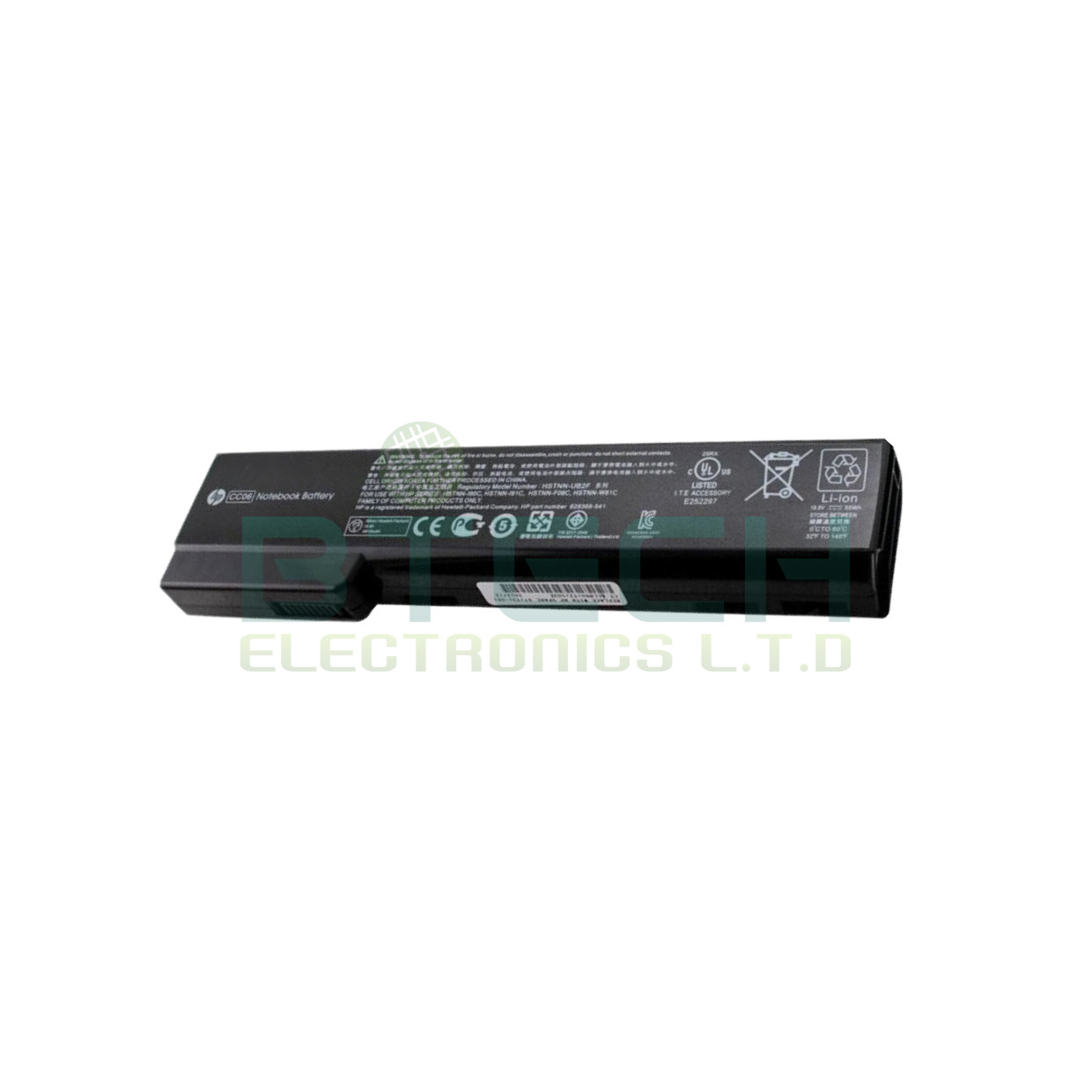 סוללה מקורית למחשב נייד HP EliteBook 8460p 56Wh