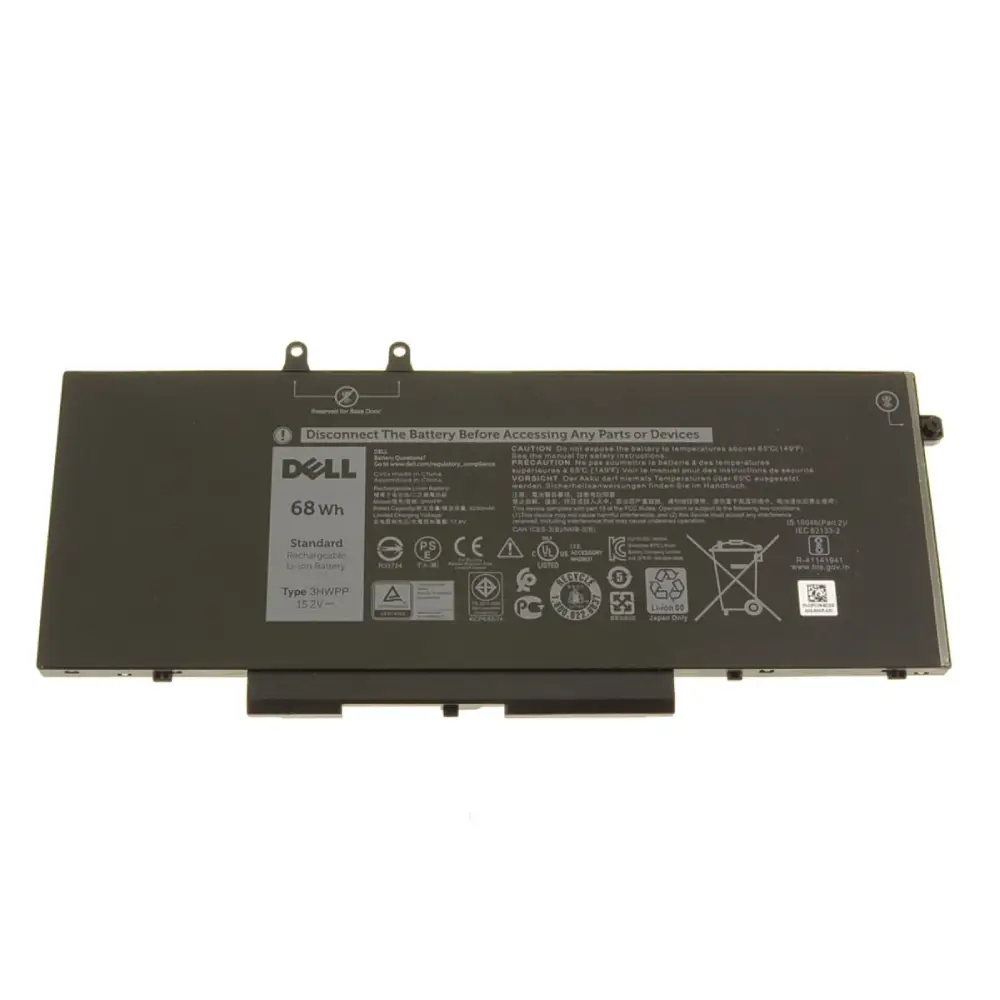 סוללה מקורית Dell Latitude 5501 / Precision 3541 4-Cel 68Wh