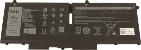 סוללה מקורית למחשב נייד DELL Latitude 5330 7330 7430 7530 58Wh