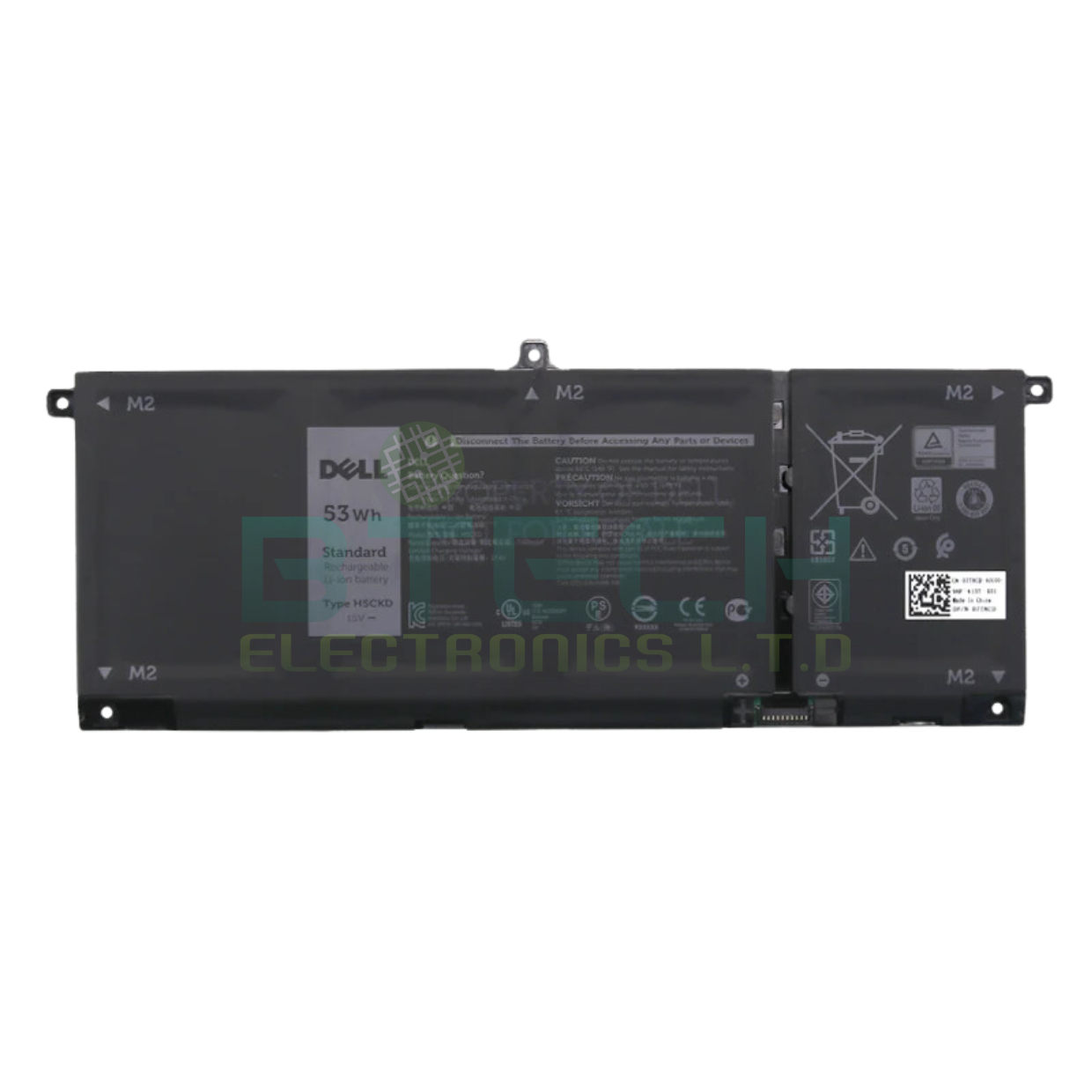 סוללה מקורית פנימית Dell Inspiron 15 550 H5CKD TXD03 9077G