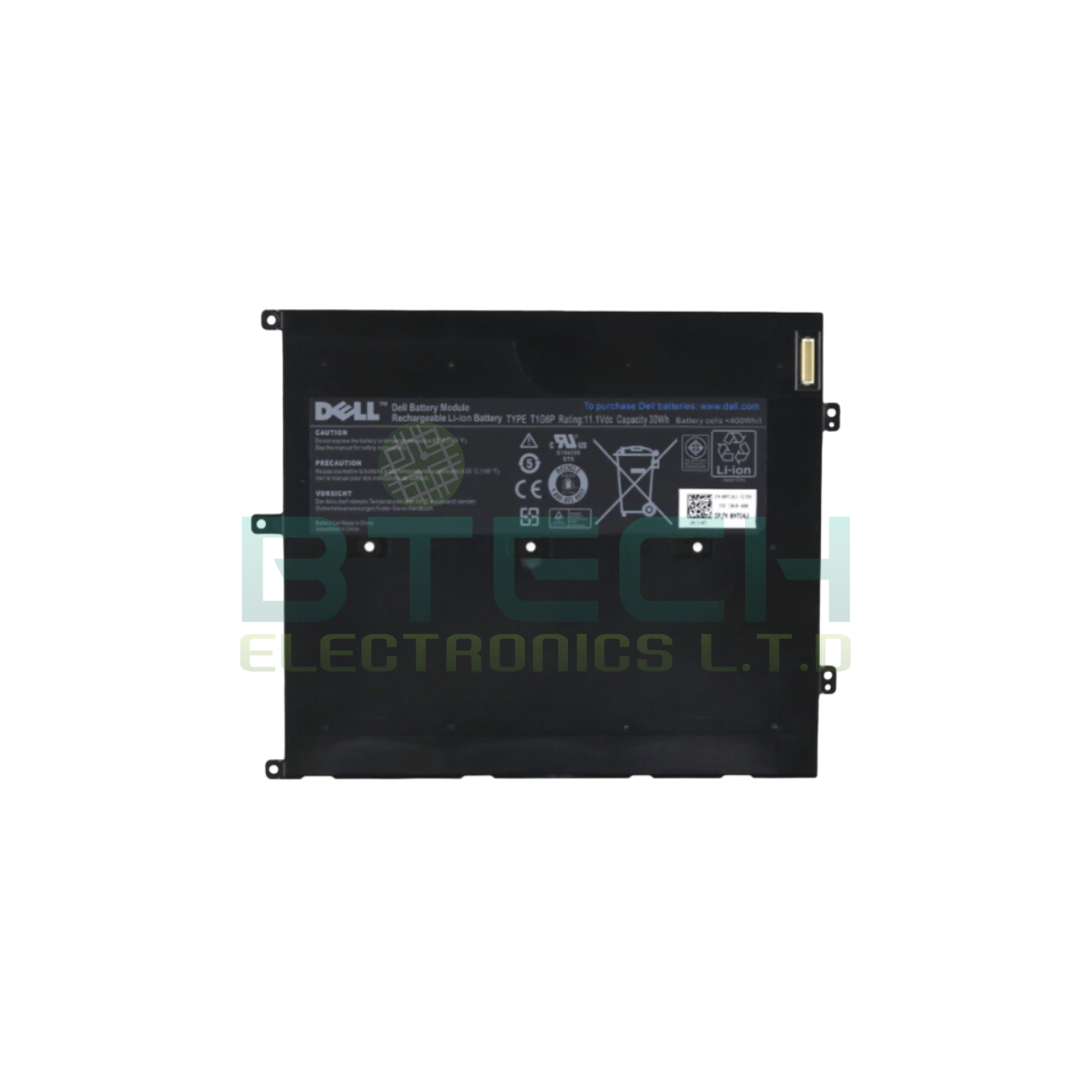 סוללה מקורית למחשב נייד Dell Vostro V13 30WH