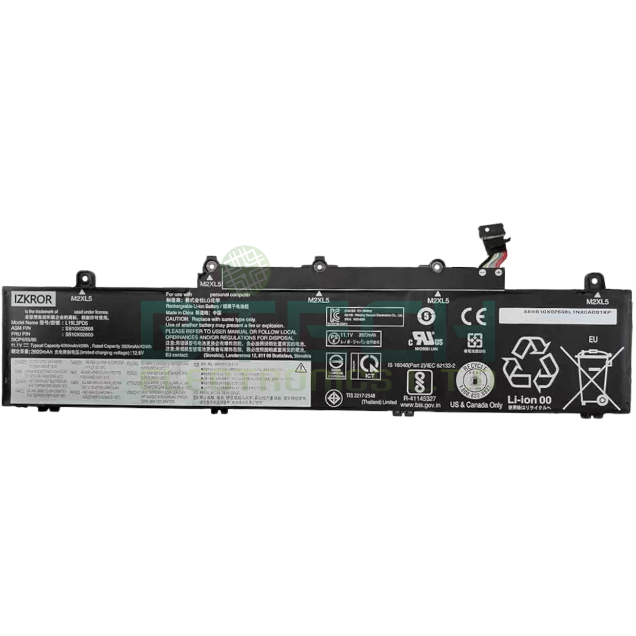 סוללה מקורית פנימית למחשב נייד Lenovo Thinkpad E14 E15