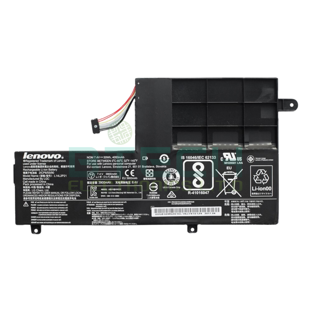 סוללה מקורית למחשב נייד Lenovo Ideapad 500-14ISK 30Wh