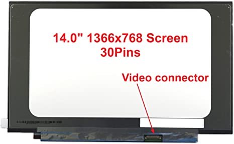 מסך למחשב נייד "14.0 LED 1366×768 30PIN