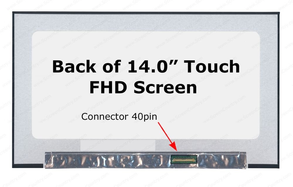 מסך 14.0 |FHD|40PIN|No BR|SLIM|Touch|IPS|pcb on bent