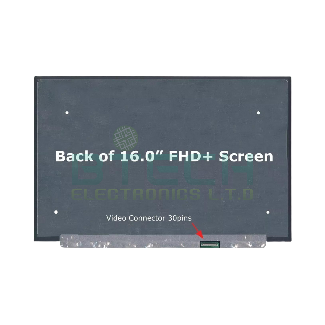 מסך 16.0 / ASUS / FHD / 30PIN / IPS / NO Brackets / PCB on bent