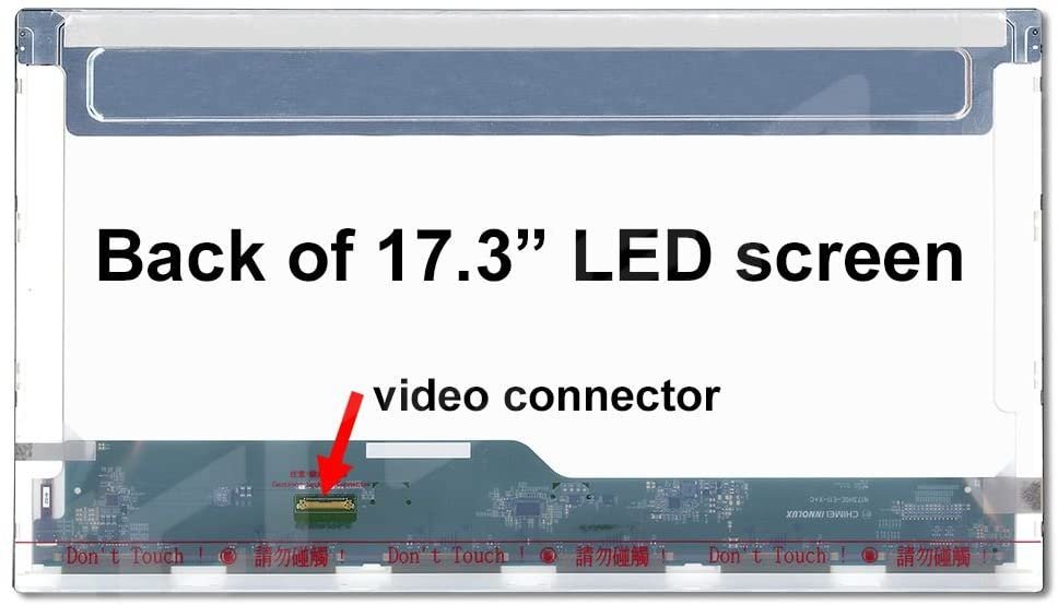 מסך למחשב נייד "17.3 LED 1920×1080 30PIN