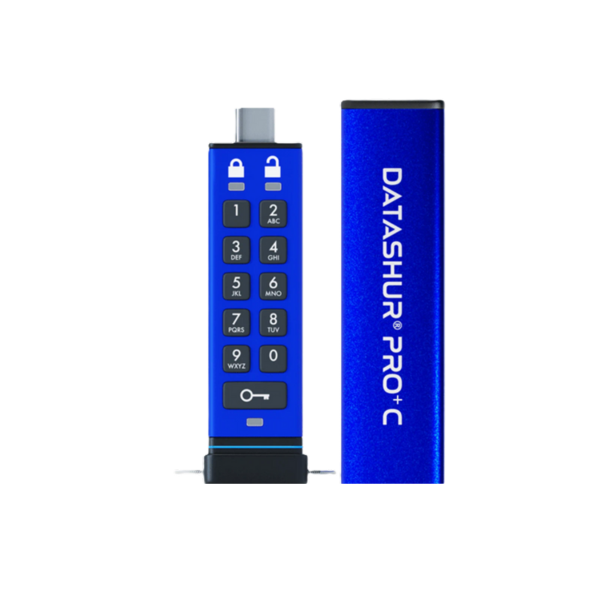 דיסק און קי מוצפן datAshur PRO+C USB3 256-bit 32GB