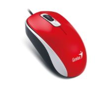 עכבר חוטי Genius DX-120 USB אדום