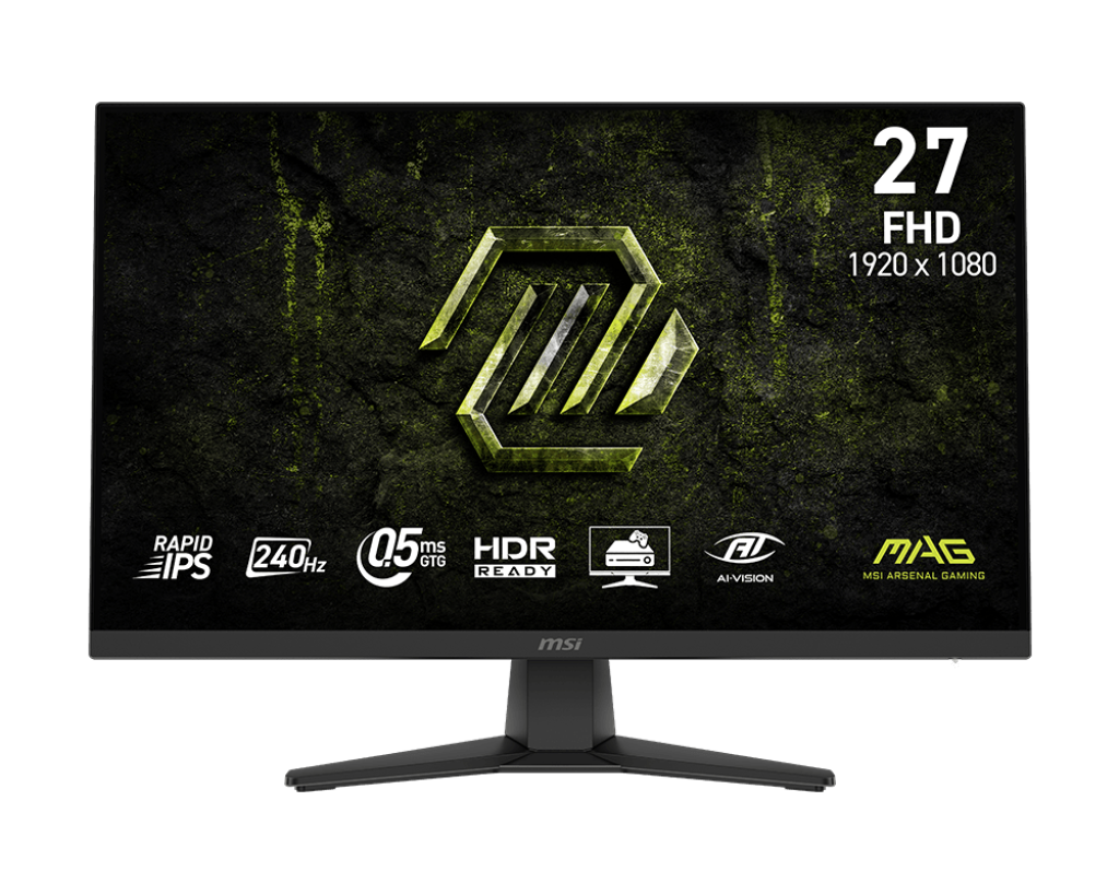 מסך גיימינג MSI MAG 272F X24 ‏27 אינץ׳ FHD ‏240Hz