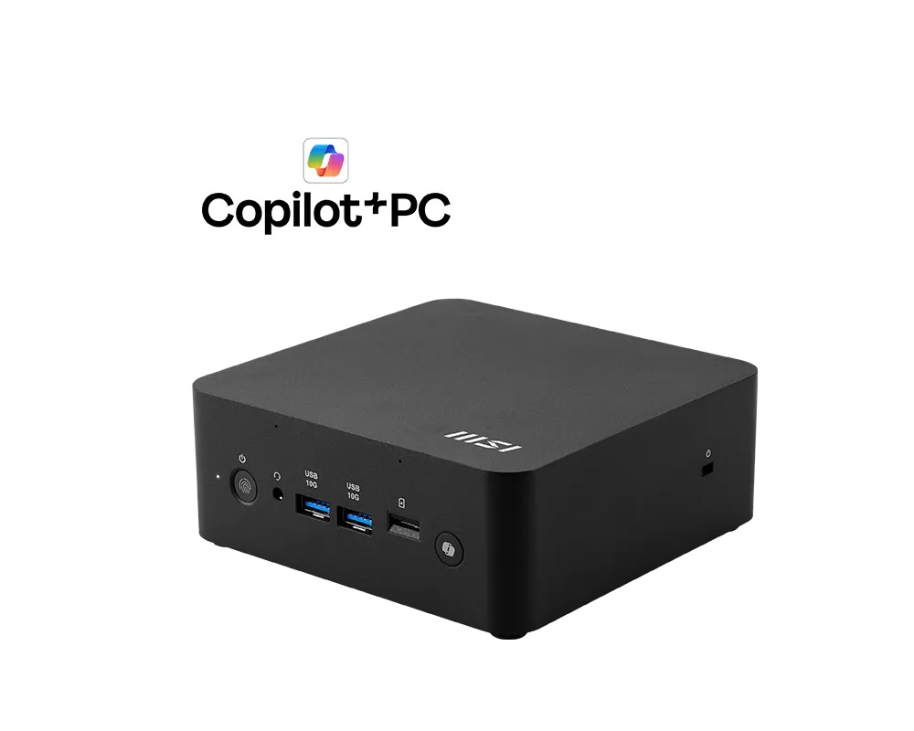 מחשב מיקרו MSI Cubi NUC AI+ 2MG-052XIL-B7258V32GS1TXXA Core Ultra 7 258V, ‏32GB, ‏1TB SSD