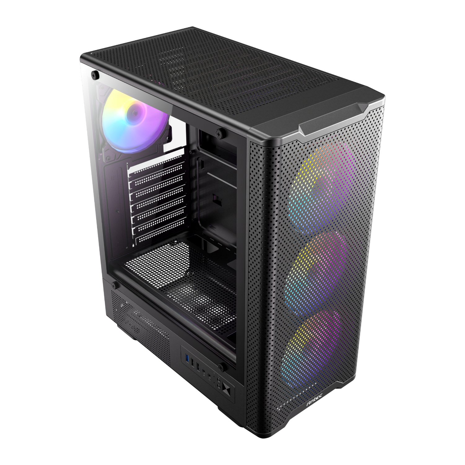 מארז Antec VX310 ARGB ATX Mid-Tower Tempered Glass 4x120mm Fans
