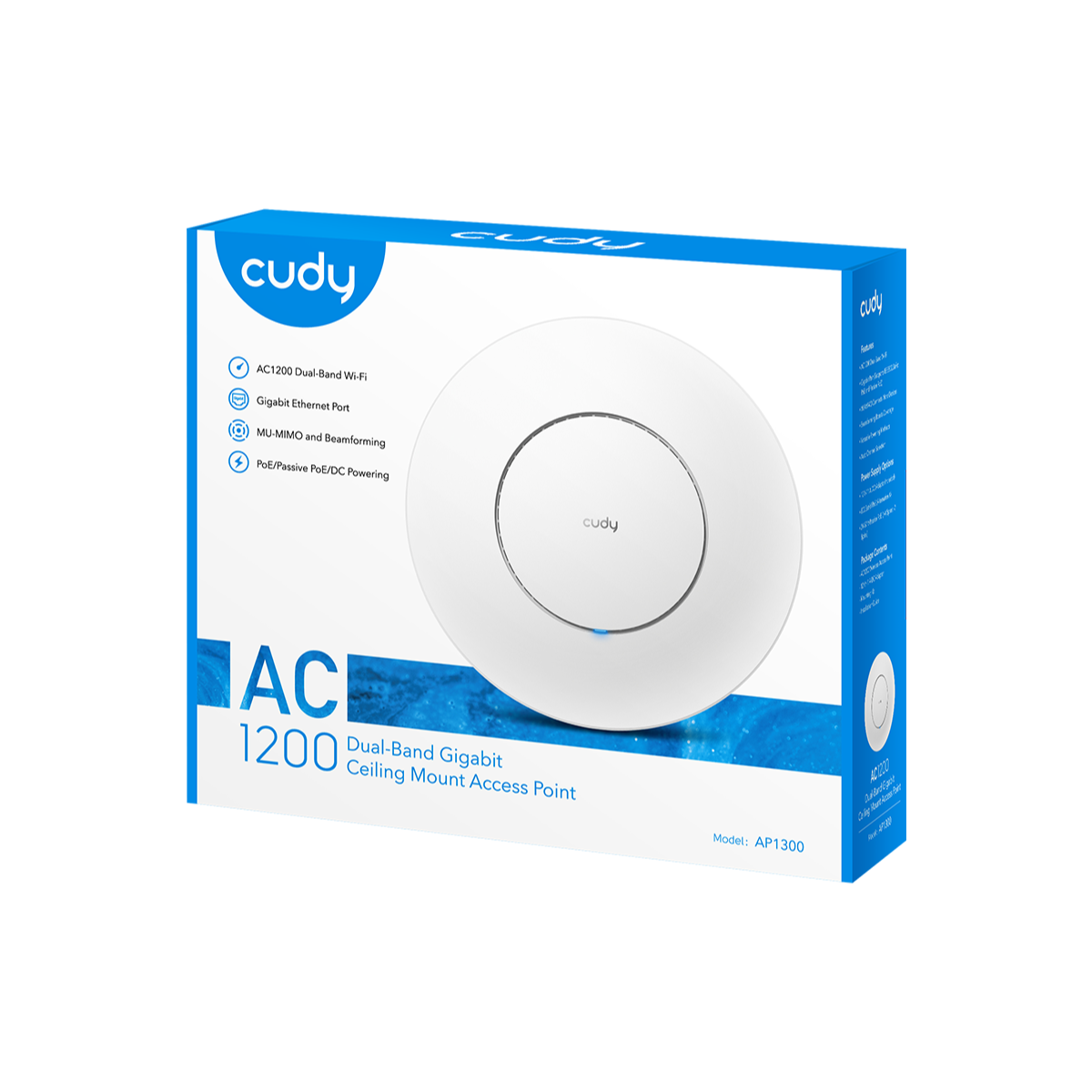 נקודת גישה אלחוטית Cudy AP1300-IL ‏AC1200 Dual-Band Mesh