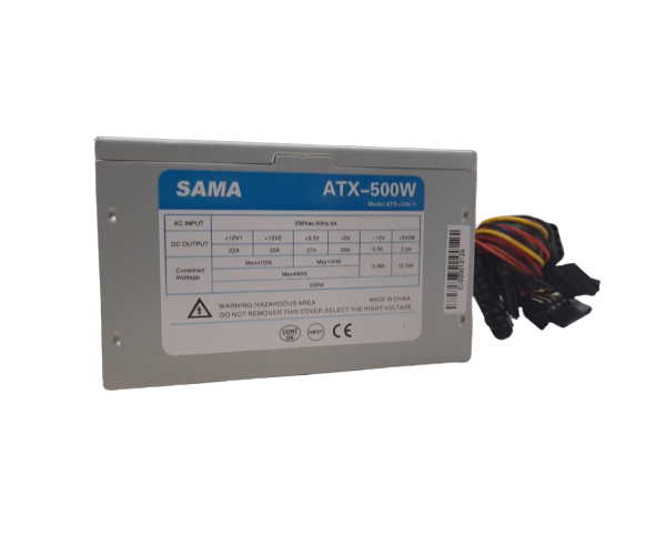 ספק כוח SAMA 500W 12CM
