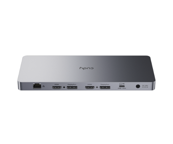 תחנת עגינה Cudy CS700 Dual 4K 10Gbs USB-C PD 100W