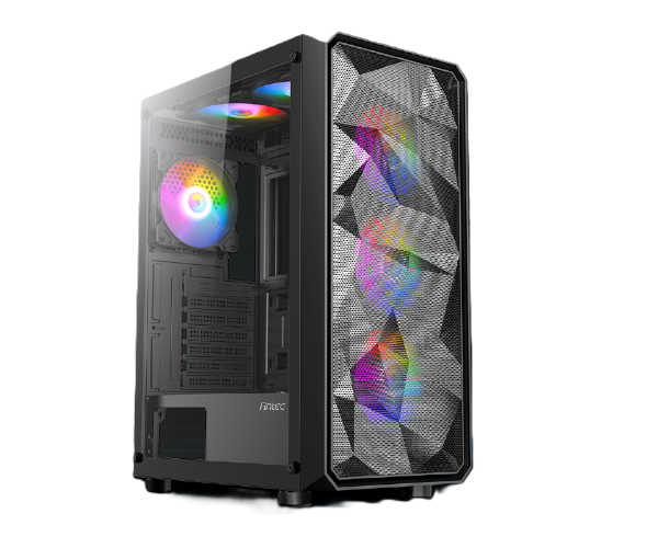 מחשב AX83 ARGB 700W H610M I5-12400F 8GB 500GB NVMME RTX3050