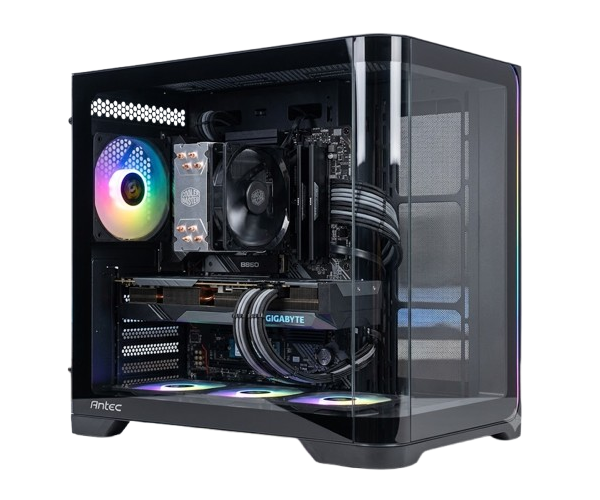 מחשב C5 Curve ARGB 750W B860M WIFI U5-250KF 32GB 1TB NVME RTX5060