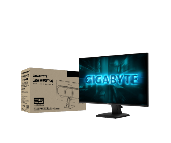 מסך גיימינג Gigabyte GS25F14 24.5 SS IPS 1Ms FHD 144hz HDR10