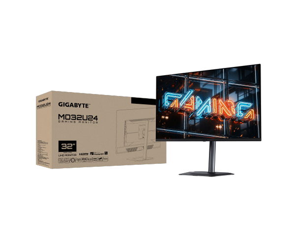 מסך Gigabyte MO32U24 OLED 4K Gaming Monitor 240Hz 0.03ms