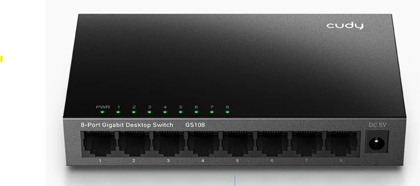 מתג Cudy GS108-IL ‏8-Port Gigabit במארז מתכת