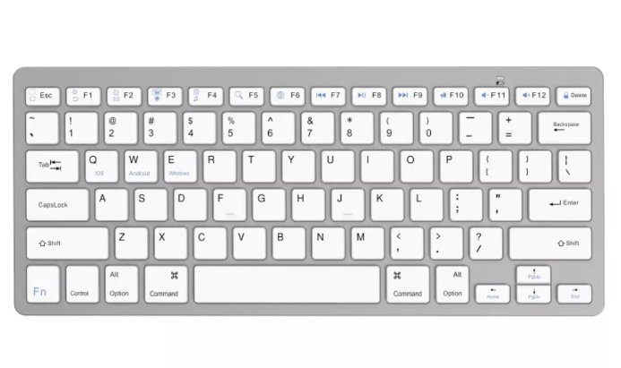 מקלדת קטנה בלוטוס Gold Touch Bluetooth Keyboard KY200-BT