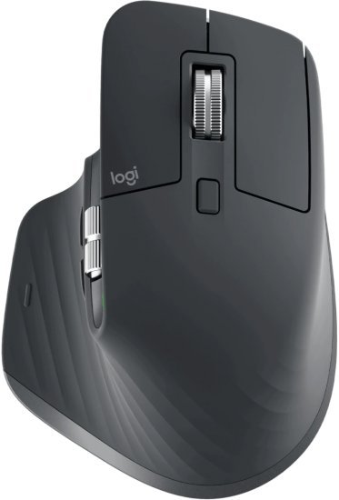 עכבר שחור Logitech MX Master 3S BT 8000 Dpi Ergonimic