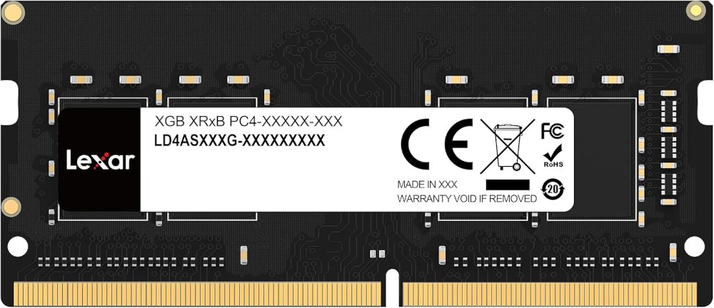 זכרון לנייד LEXAR DDR4 8GB 3200Mhz CL22 SODIM