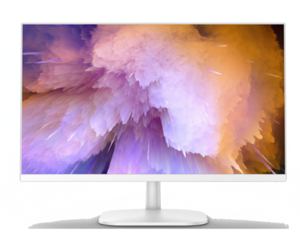 מסך לבן Solid F2412YW 23.8 FHD 5ms VA Spekers 120hz VGA HDMI