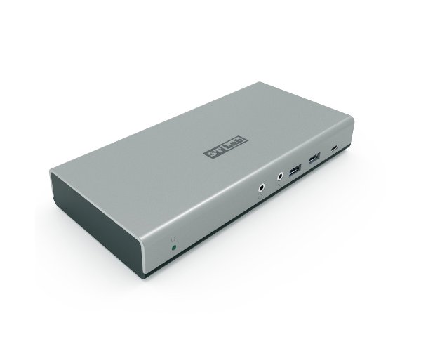 תחנת עגינה אוניברסלית ST-LAB U-2450 USB 10G DUAL Display DVI HDMI