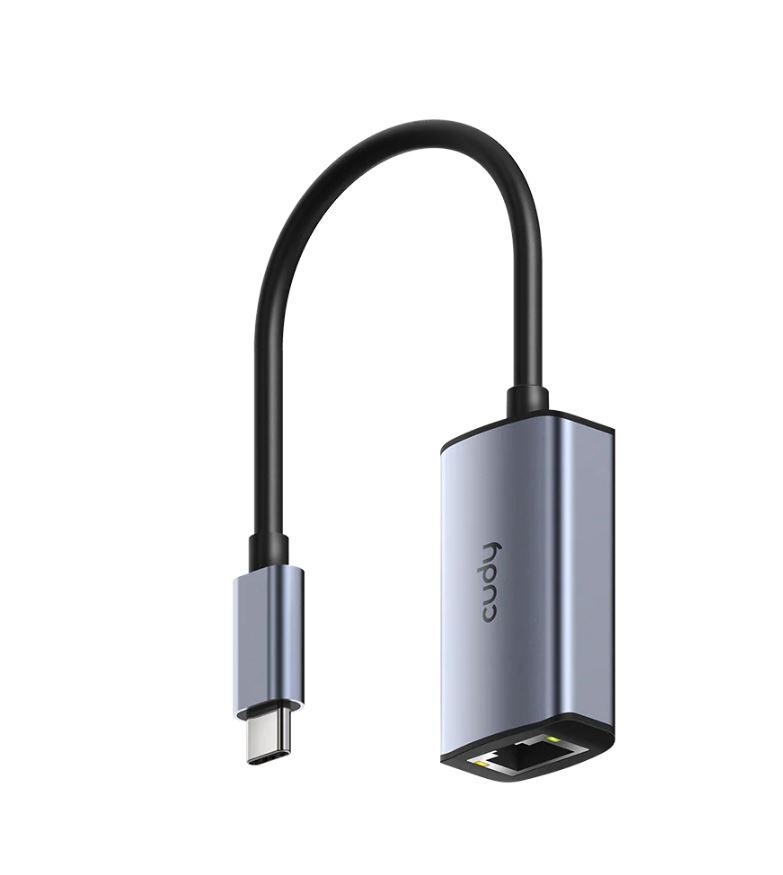 מתאם רשת Cudy UE10C ‏USB-C ל-Gigabit Ethernet