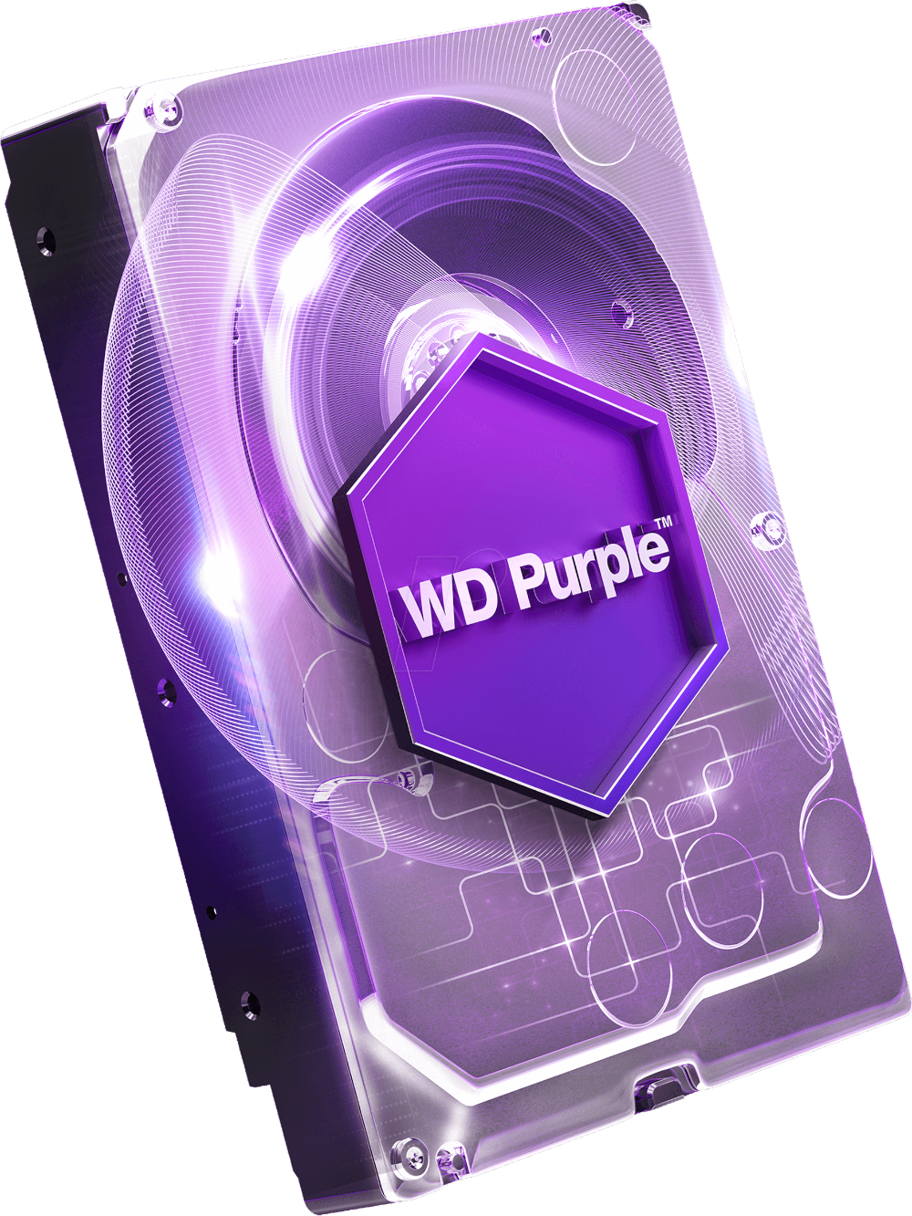 דיסק לנייח 3.5 Western Digital 6TB Purple 5400RPM 256MB Cache