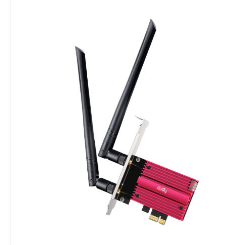 כרטיס רשת אלחוטי PCIe Cudy WE9300 ‏Wi-Fi 7 BE9300 + Bluetooth 5.4
